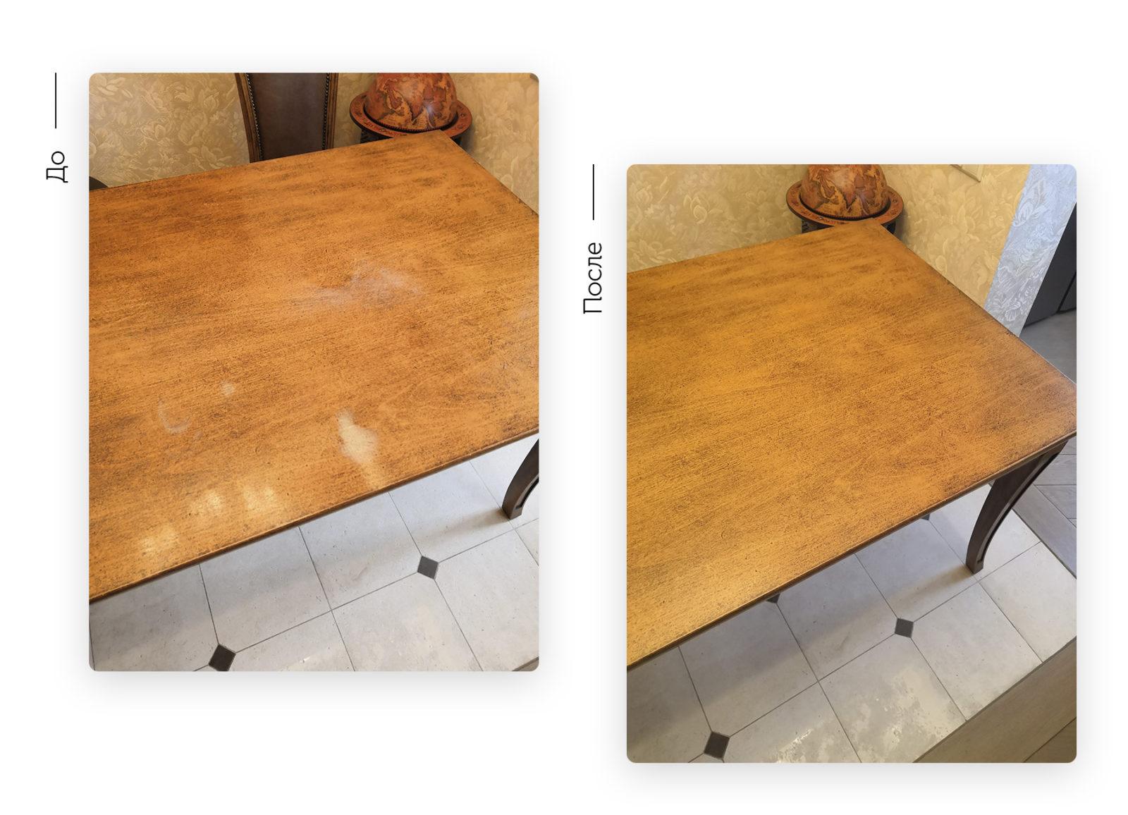 Реставрация стола